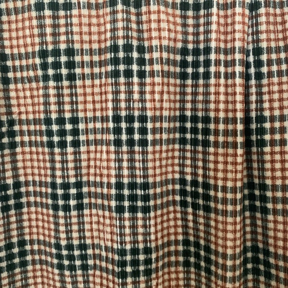 Fieldmaster Men’s Outdoor Work Shirt Double Pockets Plaid Print Buttoned Sz L - Picture 4 of 7